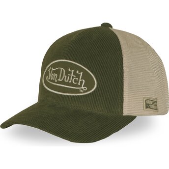 Sapkák ívelt zöld állítható LOF B47 Von Dutch