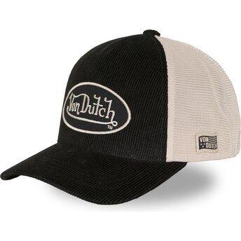Sapkák ívelt fekete állítható LOF B50 Von Dutch