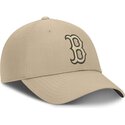 sapkak-ivelt-bezs-allithato-club-structured-uv-poly-ripstop-boston-red-sox-mlb-nike