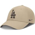 sapkak-ivelt-bezs-allithato-club-structured-uv-poly-ripstop-los-angeles-dodgers-mlb-nike