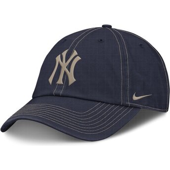 Sapkák ívelt sötétkék állítható Fathers Day Club Unstructured Organic Cotton New York Yankees MLB Nike