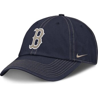 Sapkák ívelt sötétkék állítható Fathers Day Club Unstructured Organic Cotton Boston Red Sox MLB Nike