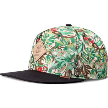 Sapkák lapos zöld snapback Woven Jungle Djinns