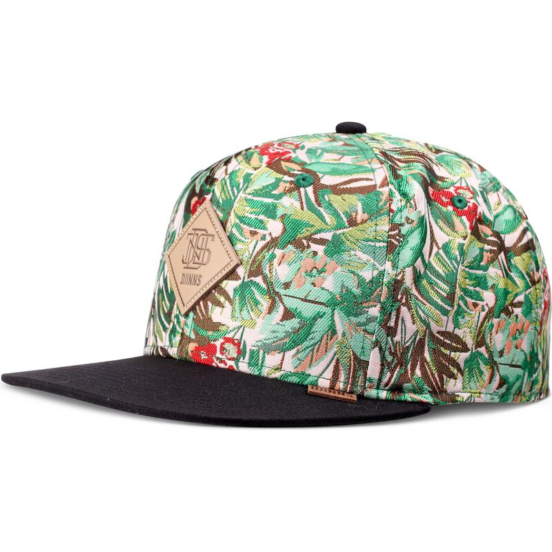 sapkak-lapos-zold-snapback-woven-jungle-djinns