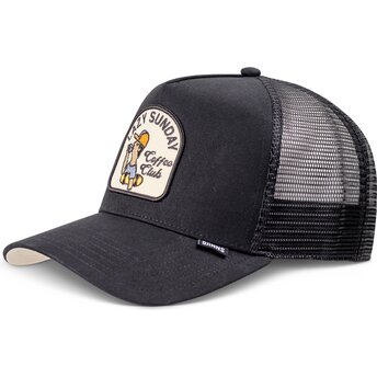 Sapkák ívelt fekete snapback HFT Skaterboy Djinns