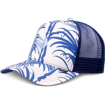Sapkák ívelt kék snapback HFT Allover Palm Djinns