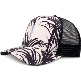 Sapkák ívelt fekete snapback HFT Allover Palm Djinns