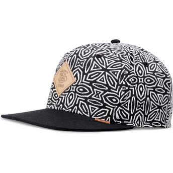 Sapkák lapos fekete snapback Gothic Freestyle Djinns