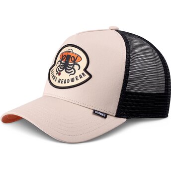 Sapkák ívelt bézs snapback HFT Rose Kraken Djinns