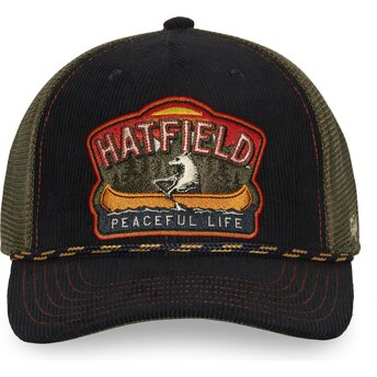 Sapkák ívelt fekete snapback PCS PEA Hatfield
