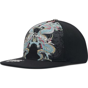 Sapkák lapos fekete snapback Battle Ed Hardy