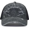 sapkak-ivelt-szurke-snapback-flaming-gothic-skull-washed-ed-hardy