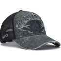sapkak-ivelt-szurke-snapback-flaming-gothic-skull-washed-ed-hardy