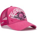 sapkak-ivelt-rozsaszin-snapback-flaming-gothic-skull-washed-ed-hardy