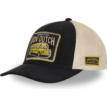 Sapkák ívelt sötétkék snapback SEM14 Von Dutch