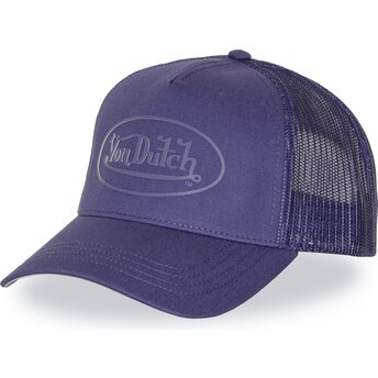 Sapkák ívelt lila snapback LOG22 Von Dutch
