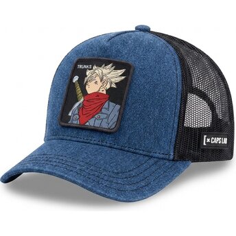 Sapkák ívelt sötétkék snapback DBS9 TRU Trunks Dragon Ball Capslab