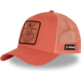 Sapkák ívelt rózsaszín snapback LOO14 BUG Tapsi Hapsi Looney Tunes Capslab