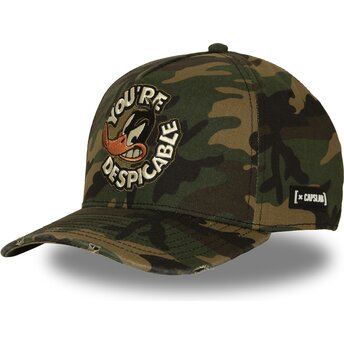 Sapkák ívelt terepmintás snapback LOO14 DES Dodó kacsa Looney Tunes Capslab