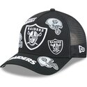 sapkak-ivelt-fekete-snapback-9forty-m-crown-a-frame-all-over-las-vegas-raiders-nfl-new-era