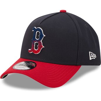 Sapkák ívelt sötétkék snapback 9FORTY A Frame NA Lifestyle F1 Boston Red Sox MLB New Era