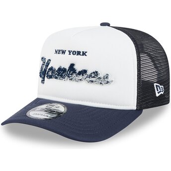 Sapkák ívelt sötétkék snapback 9FIFTY A Frame NA Lifestyle F1 New York Yankees MLB New Era