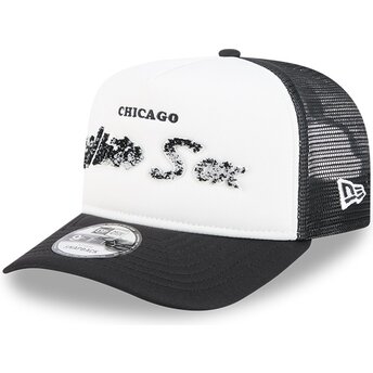 Sapkák ívelt fekete snapback 9FIFTY A Frame NA Lifestyle F1 Chicago White Sox MLB New Era
