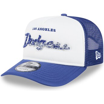 Sapkák ívelt kék snapback 9FIFTY A Frame NA Lifestyle F1 Los Angeles Dodgers MLB New Era