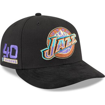 Sapkák ívelt fekete snapback 9FIFTY NA Lifestyle F1 Utah Jazz NBA New Era