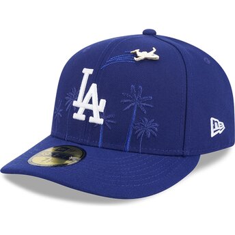 Sapkák ívelt kék illesztett 59FIFTY Pin NA Lifestyle F1 Los Angeles Dodgers MLB New Era