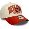 sapkak-ivelt-bezs-snapback-e-frame-wordmark-suede-new-york-yankees-mlb-new-era