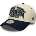 sapkak-ivelt-bezs-snapback-e-frame-wordmark-suede-new-york-yankees-mlb-new-era