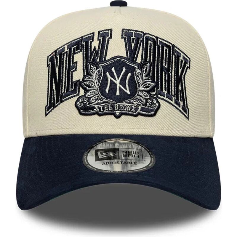 sapkak-ivelt-bezs-snapback-e-frame-wordmark-suede-new-york-yankees-mlb-new-era