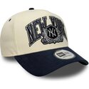 sapkak-ivelt-bezs-snapback-e-frame-wordmark-suede-new-york-yankees-mlb-new-era