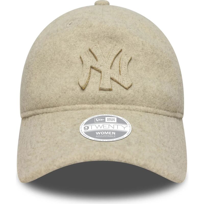 sapkak-ivelt-bezs-allithato-9twenty-a-frame-melton-luxe-new-york-yankees-mlb-new-era
