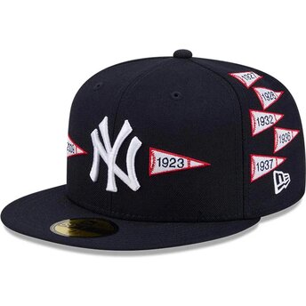 Sapkák lapos sötétkék illesztett 59FIFTY Spike Lee Flags New York Yankees MLB New Era