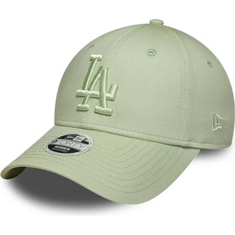 Sapkák ívelt zöld állítható 9FORTY League Essential Los Angeles Dodgers MLB New Era