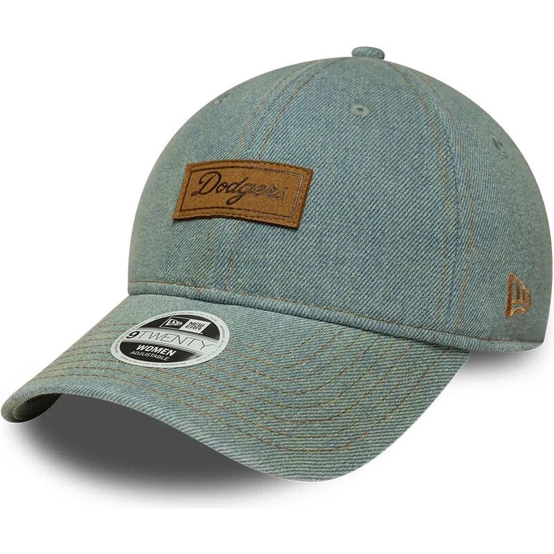 sapkak-ivelt-kek-allithato-9twenty-denim-los-angeles-dodgers-mlb-new-era