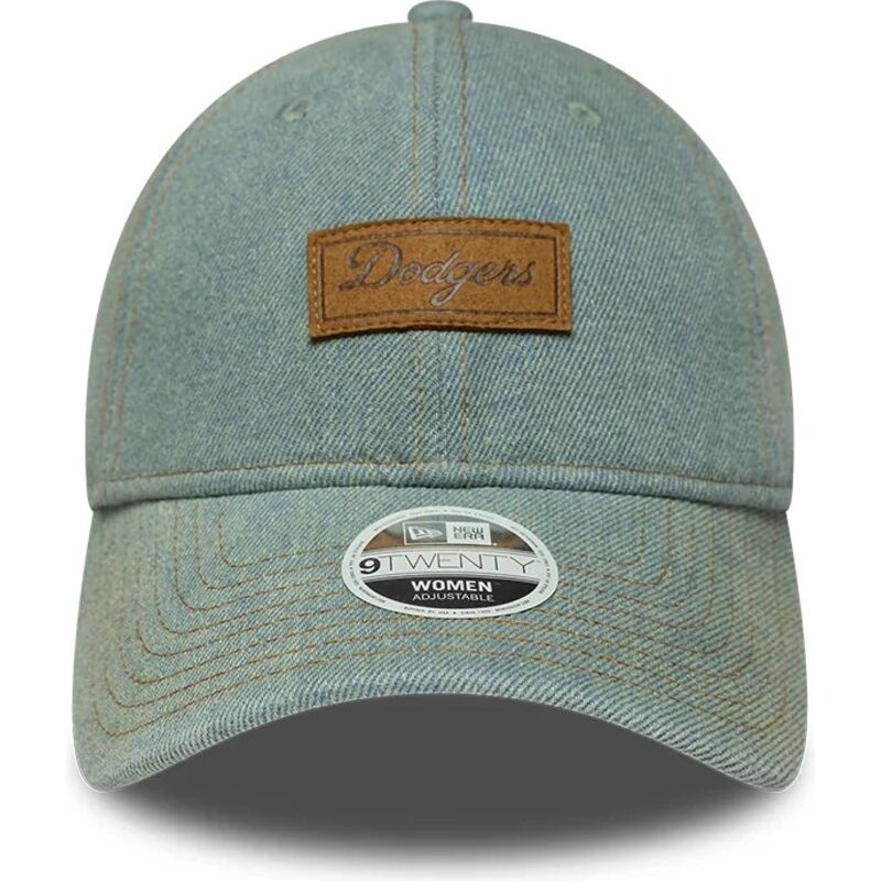 sapkak-ivelt-kek-allithato-9twenty-denim-los-angeles-dodgers-mlb-new-era