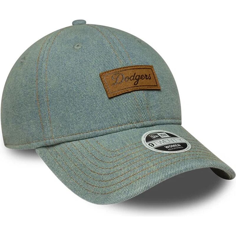 sapkak-ivelt-kek-allithato-9twenty-denim-los-angeles-dodgers-mlb-new-era