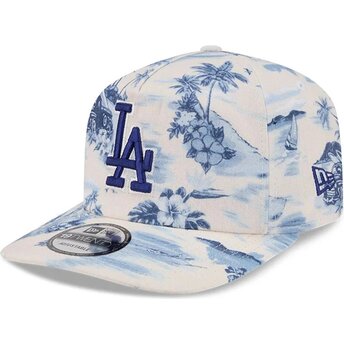 Sapkák ívelt kék snapback 19TWENTY Tropics Los Angeles Dodgers MLB New Era