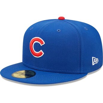 Sapkák lapos kék illesztett 59FIFTY AC Perf Chicago Cubs MLB New Era