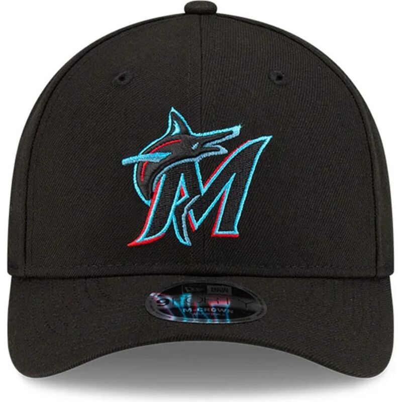 sapkak-ivelt-fekete-snapback-9forty-m-crown-player-replica-miami-marlins-mlb-new-era