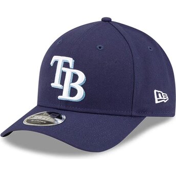 Sapkák ívelt sötétkék snapback 9FORTY M-Crown Player Replica Tampa Bay Rays MLB New Era