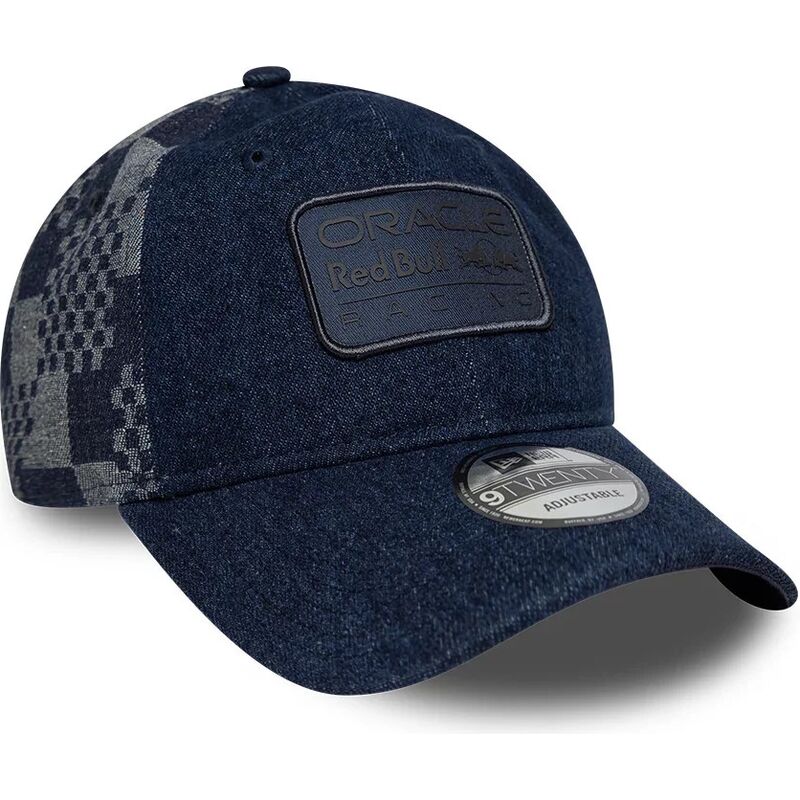 sapkak-ivelt-sotetkek-allithato-9twenty-patterned-denim-red-bull-racing-formula-1-new-era