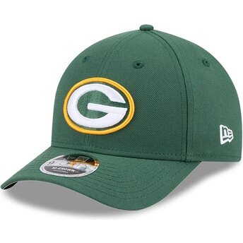 Sapkák ívelt zöld snapback 9FORTY M-Crown Team Green Bay Packers NFL New Era