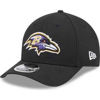 Sapkák ívelt fekete snapback 9FORTY M-Crown Team Baltimore Ravens NFL New Era