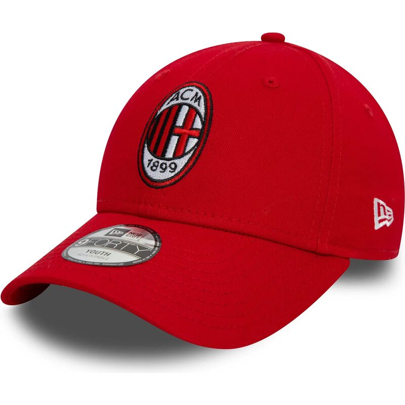 sapkak-ivelt-piros-allithato-gyereknek-9forty-core-ac-milan-serie-a-new-era