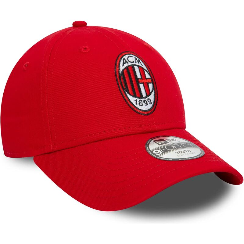 sapkak-ivelt-piros-allithato-gyereknek-9forty-core-ac-milan-serie-a-new-era