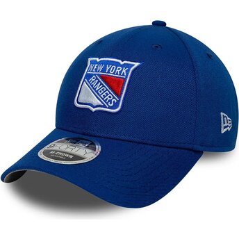 Sapkák ívelt kék snapback 9FORTY M-Crown Team New York Rangers NHL New Era